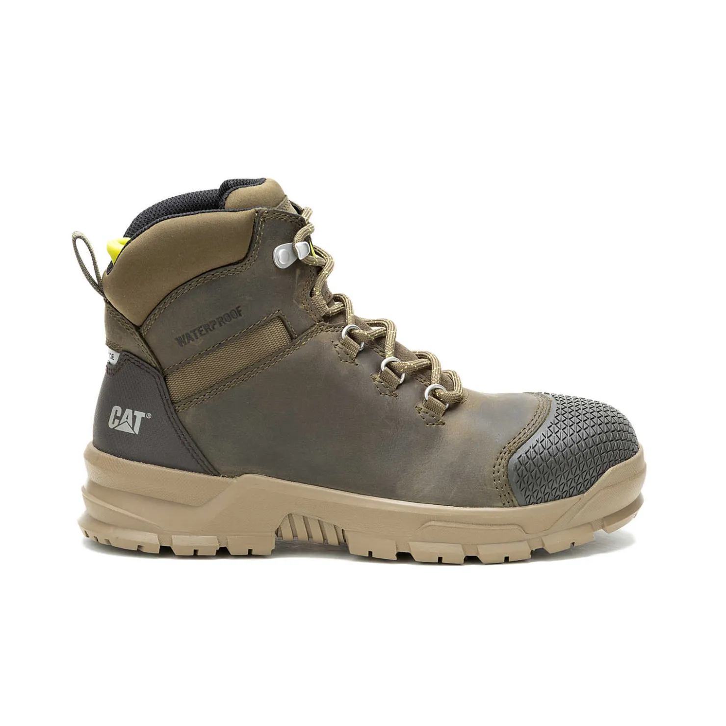 Cat Footwear Accomplice X Waterproof Steel Toe Work Boot^Women Slip Resistant | Waterproof