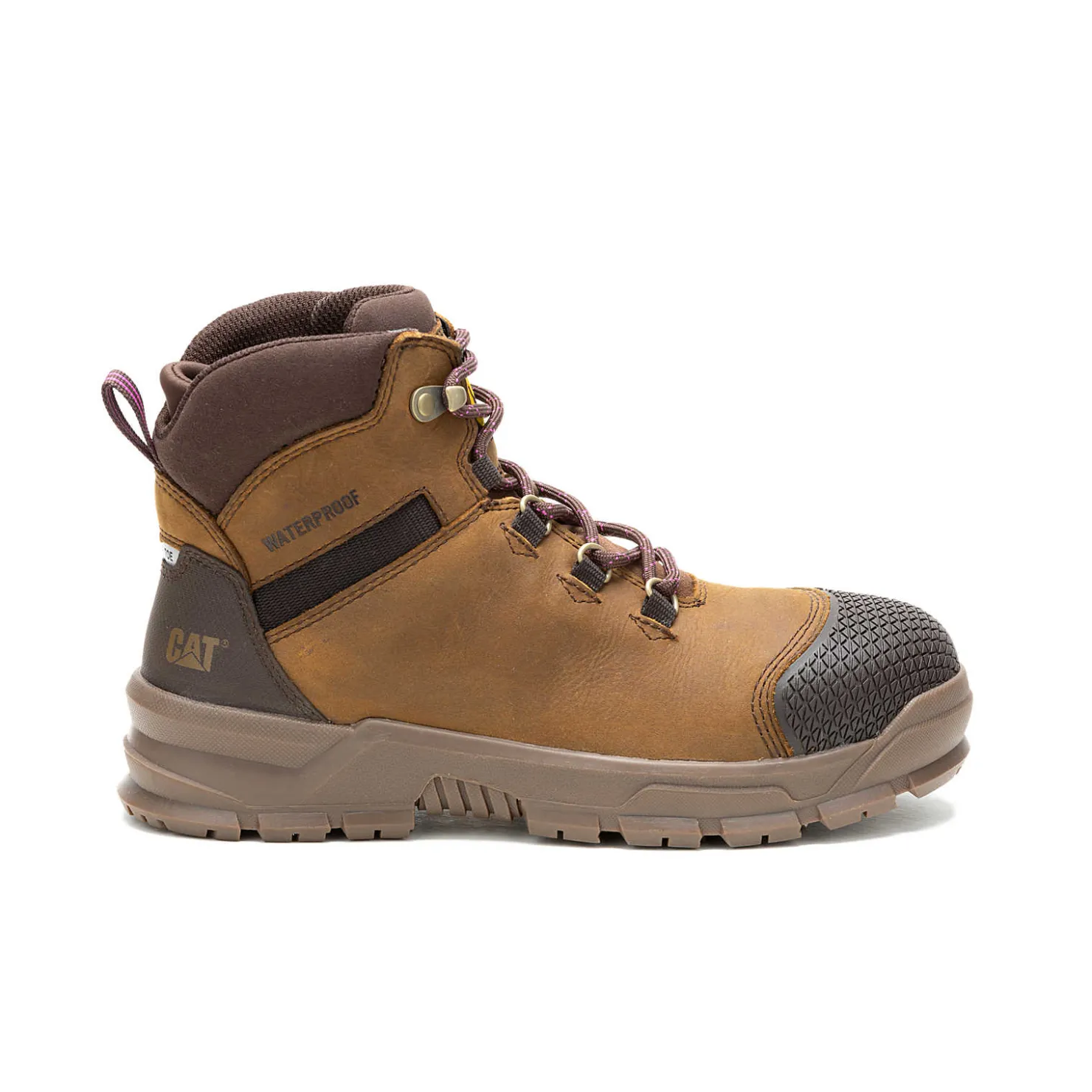 Cat Footwear Accomplice X Waterproof Steel Toe Work Boot^Women Slip Resistant | Waterproof