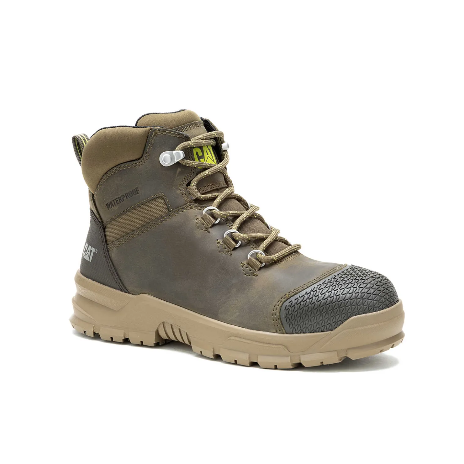 Cat Footwear Accomplice X Waterproof Steel Toe Work Boot^Women Slip Resistant | Waterproof