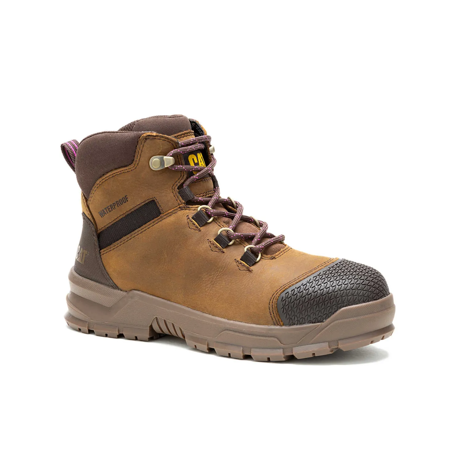 Cat Footwear Accomplice X Waterproof Steel Toe Work Boot^Women Slip Resistant | Waterproof