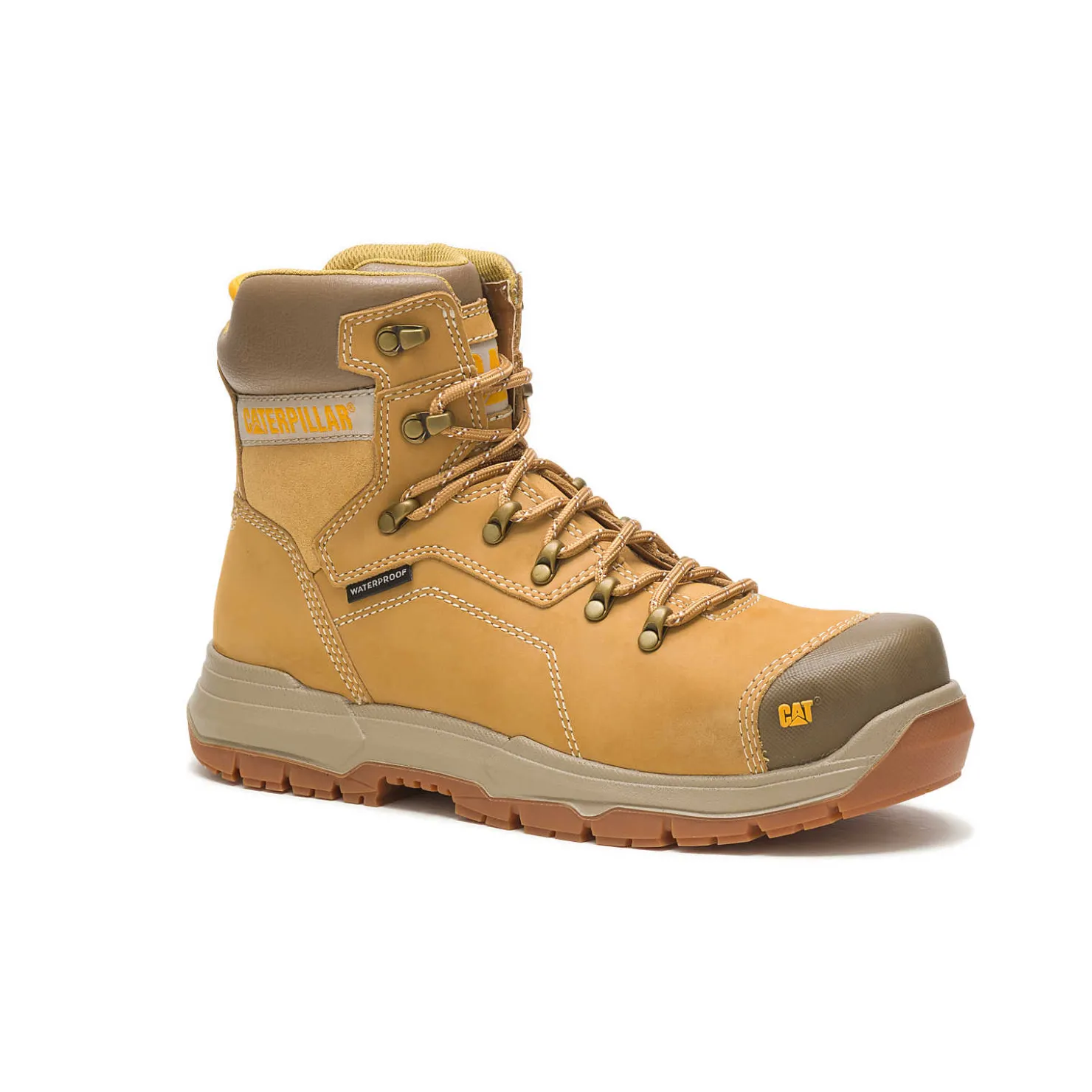 Cat Footwear Diagnostic 2.0 Waterproof Steel Toe Work Boot^ Slip Resistant | Waterproof