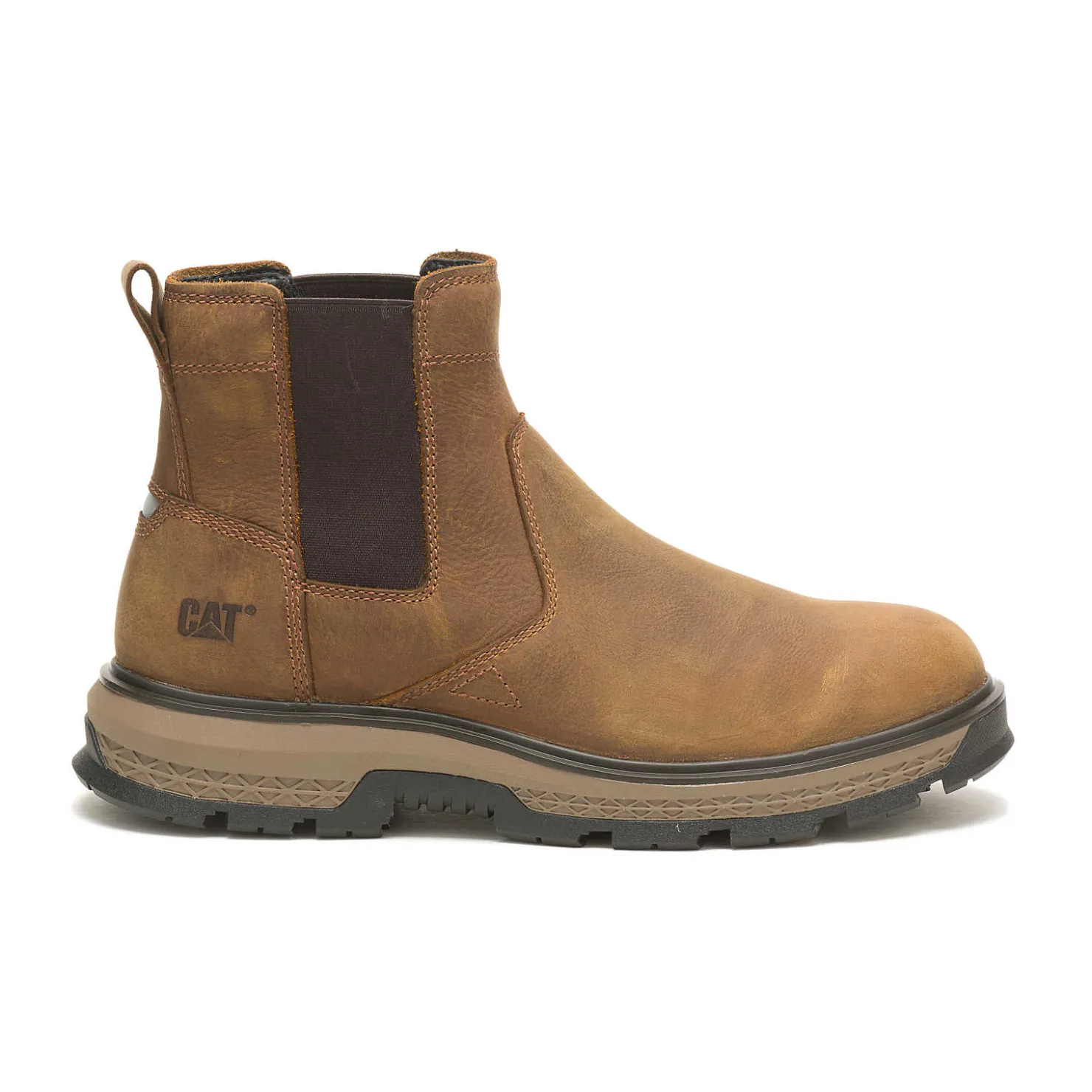 Cat Footwear Exposition Chelsea Work Boot^ Lightweight | Slip Resistant