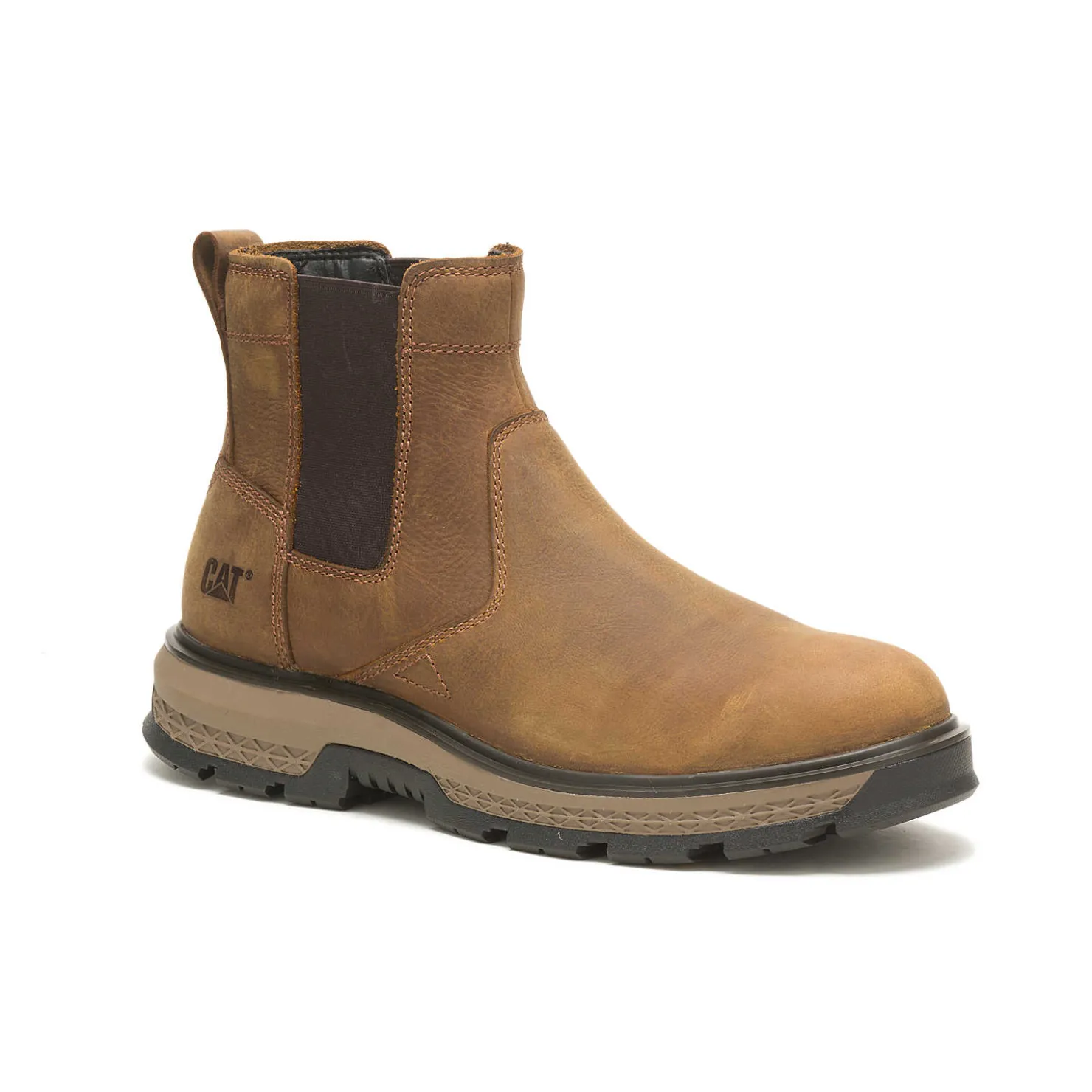 Cat Footwear Exposition Chelsea Work Boot^ Lightweight | Slip Resistant