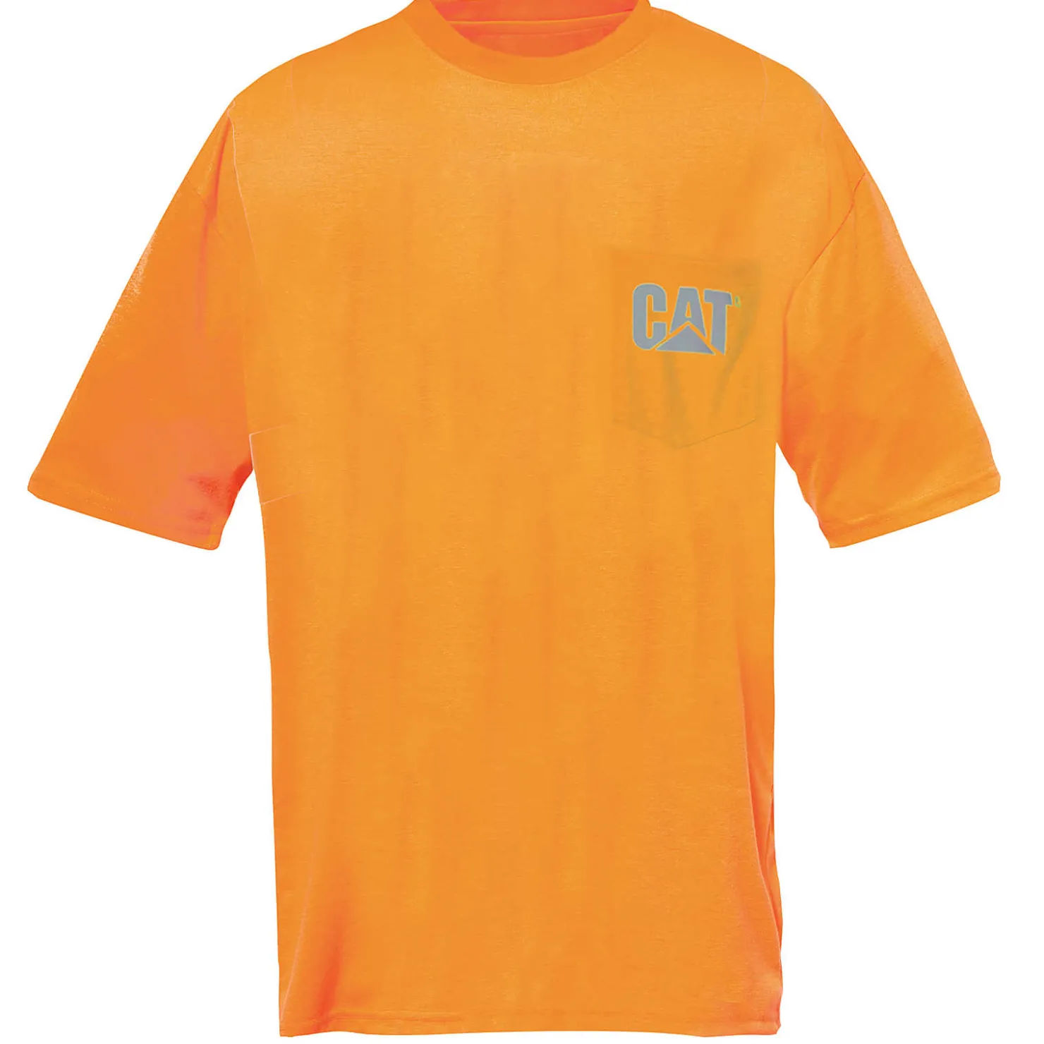 Cat Footwear Hi-Vis Trademark Pocket Tee^ Tops & Outerwear | Ppe