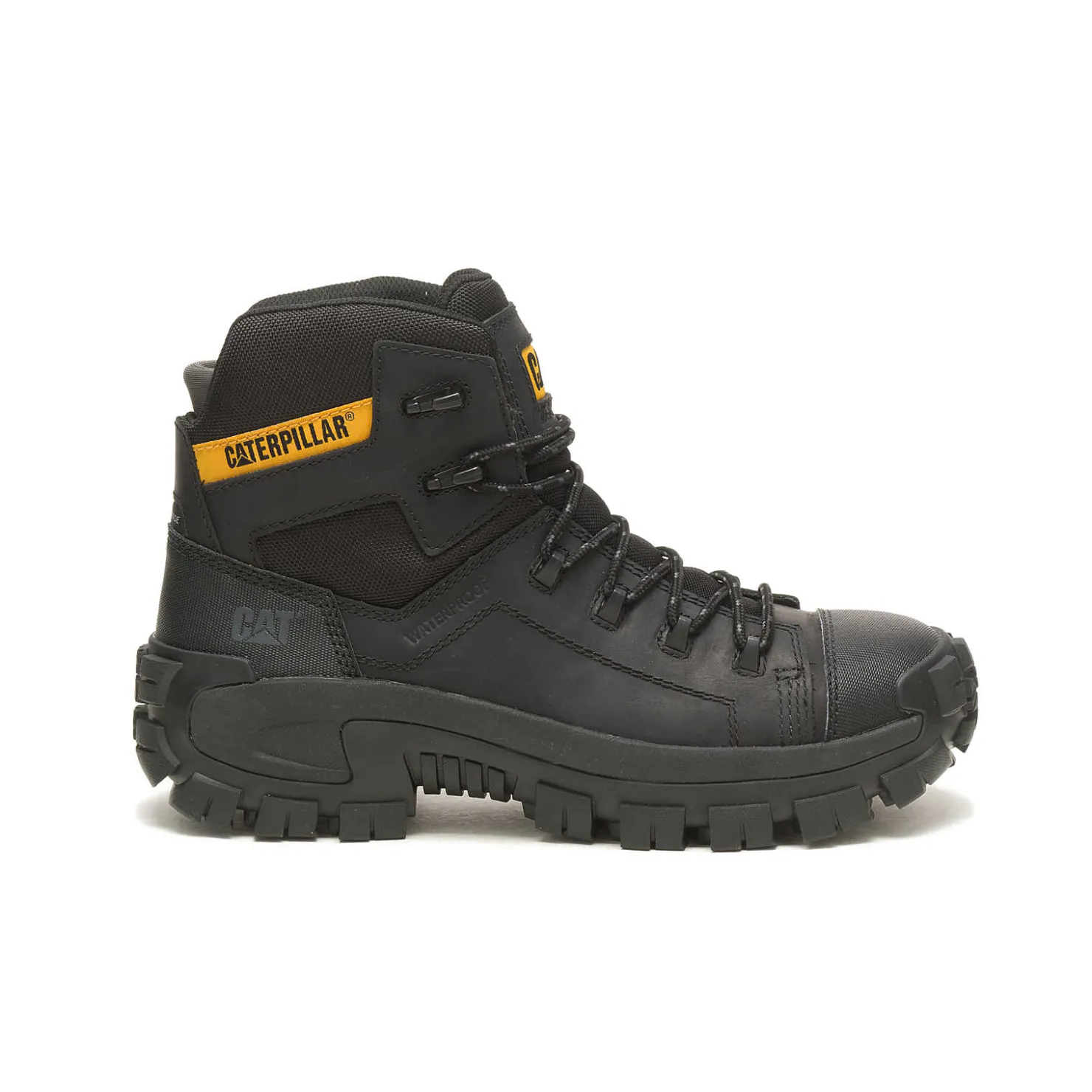 Cat Footwear Invader Hiker Waterproof Composite Toe Work Boot^ Lightweight | Slip Resistant