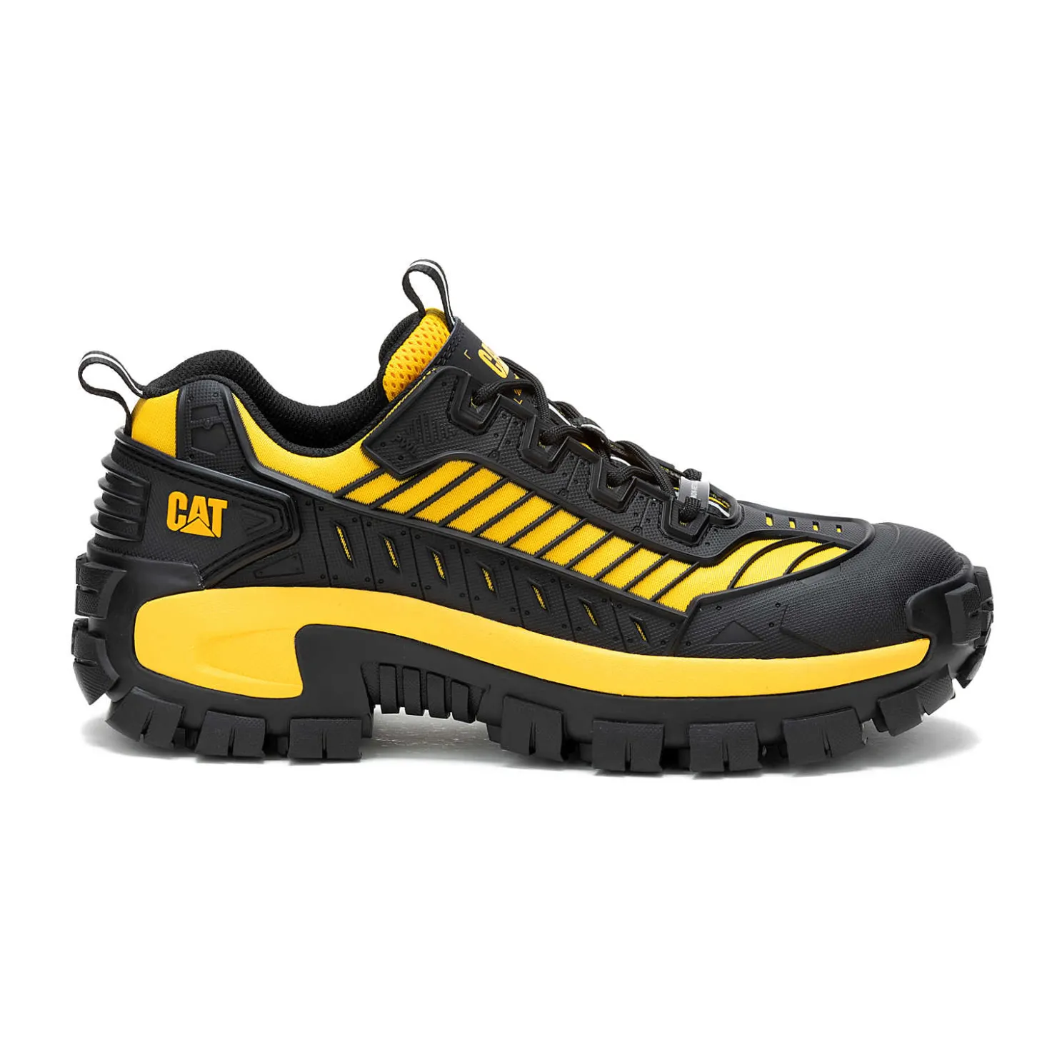 Cat Footwear Invader Mecha Composite Toe Work Shoe^ Lightweight | Slip Resistant