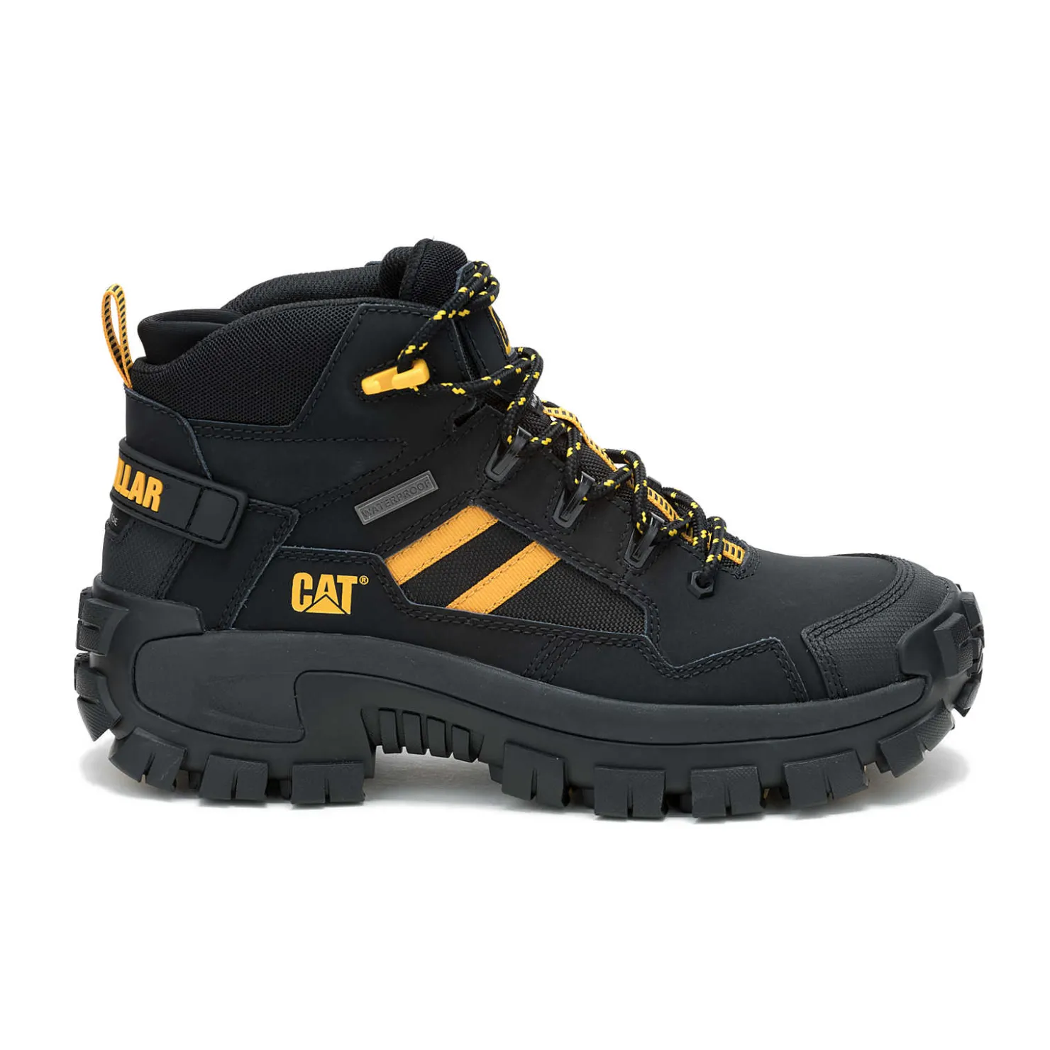 Cat Footwear Invader Mid Vent Waterproof Composite Toe Work Boot^ Slip Resistant | Waterproof