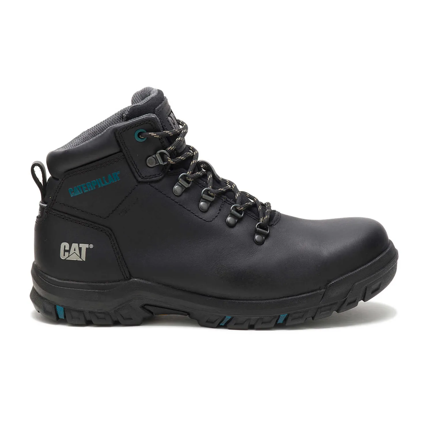 Cat Footwear Mae Steel Toe Waterproof Work Boot^Women Slip Resistant | Waterproof