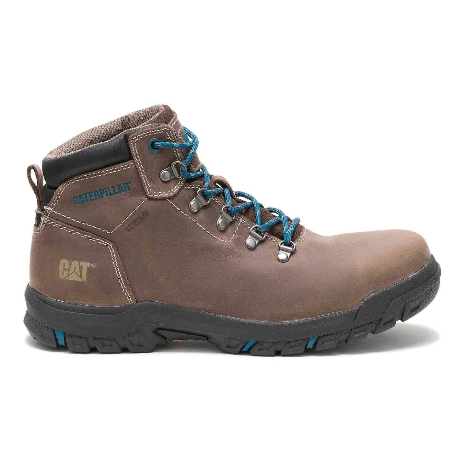 Cat Footwear Mae Steel Toe Waterproof Work Boot^Women Slip Resistant | Waterproof