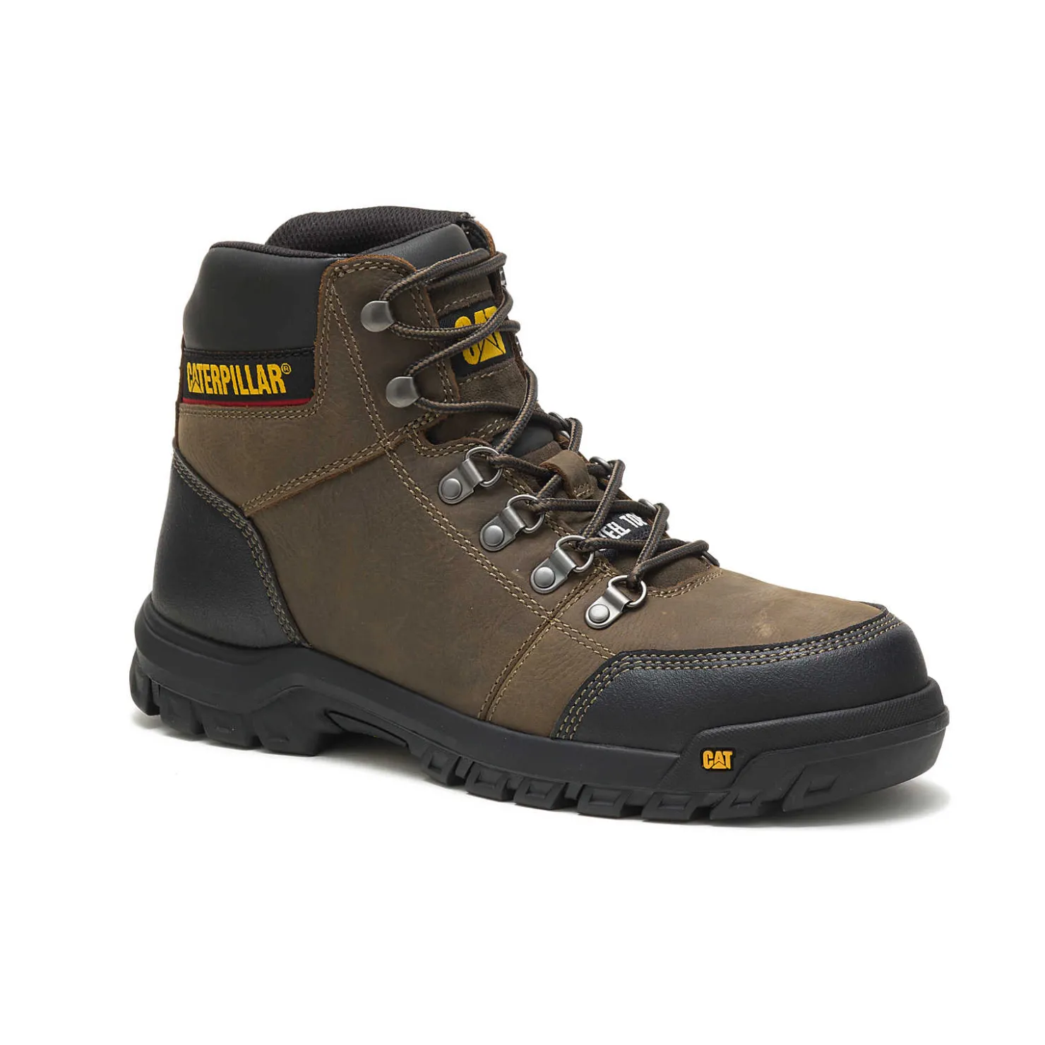 Cat Footwear Outline Steel Toe Work Boot^ Slip Resistant | Steel Toe