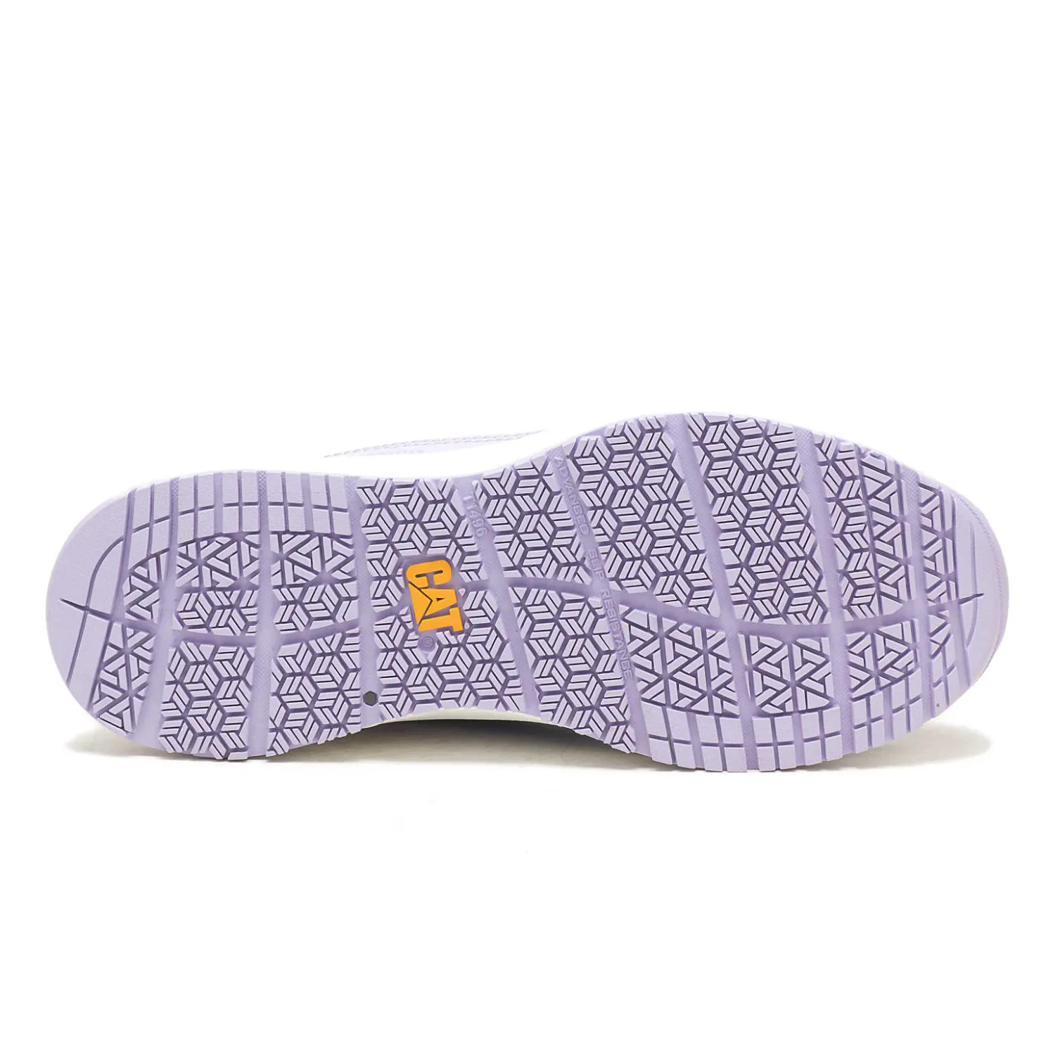 Scarpe da lavoro Donna CAT Runner: Design ergonomico con punta in carbonio ultraleggera, tecnologia antiscivolo e proprietà antistatiche per massima sicurezza nei movimenti dinamici.