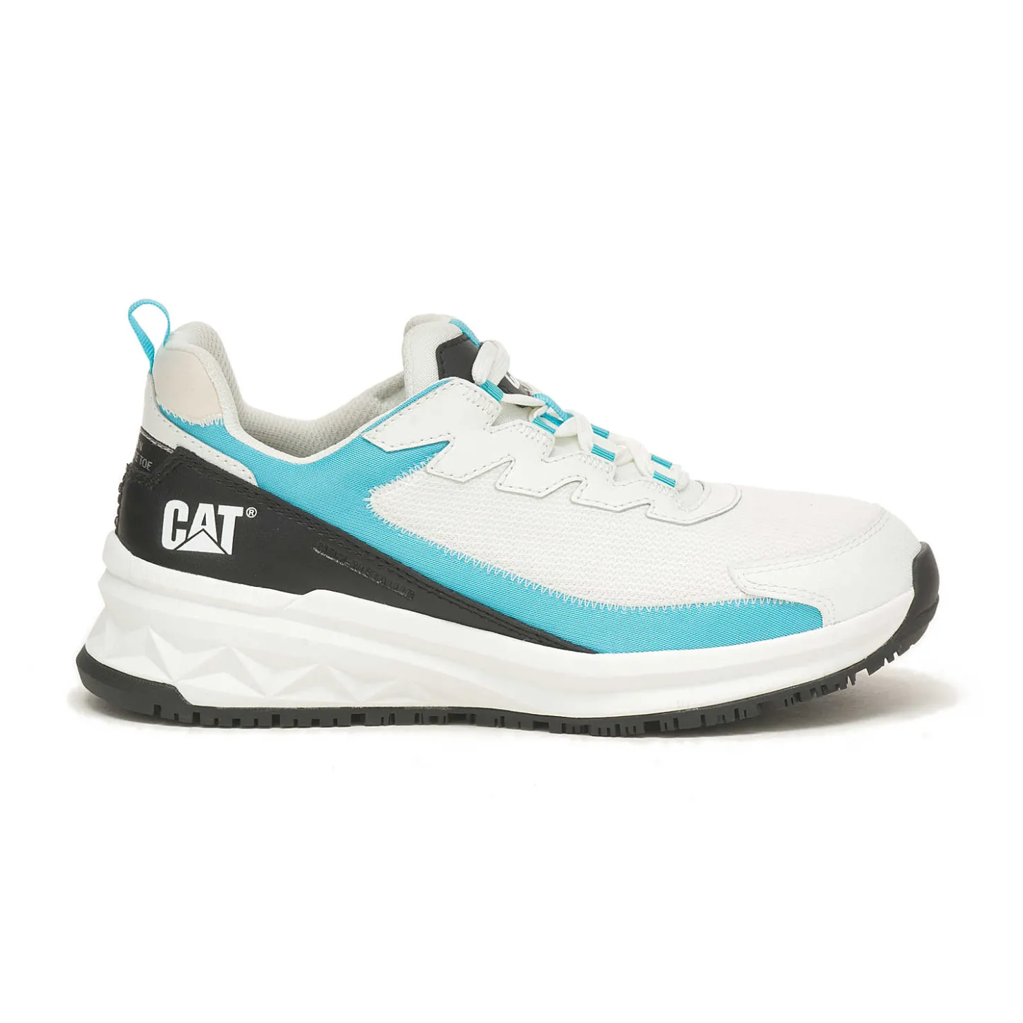 Cat Footwear Streamline Runner Carbon Composite Toe Work Shoe^Women Lightweight | Slip Resistant