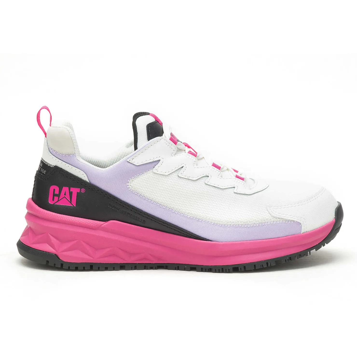 Cat Footwear Streamline Runner Carbon Composite Toe Work Shoe^Women Lightweight | Slip Resistant