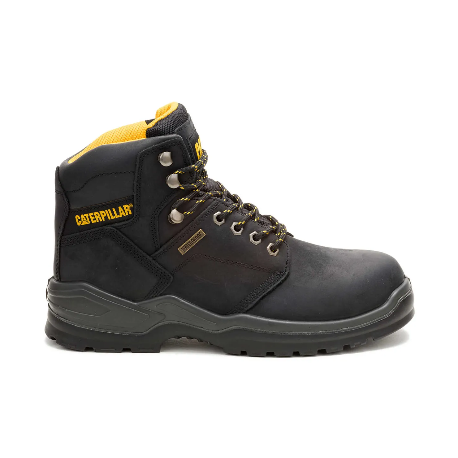 Cat Footwear Striver Waterproof Steel Toe Work Boot^ Slip Resistant | Waterproof