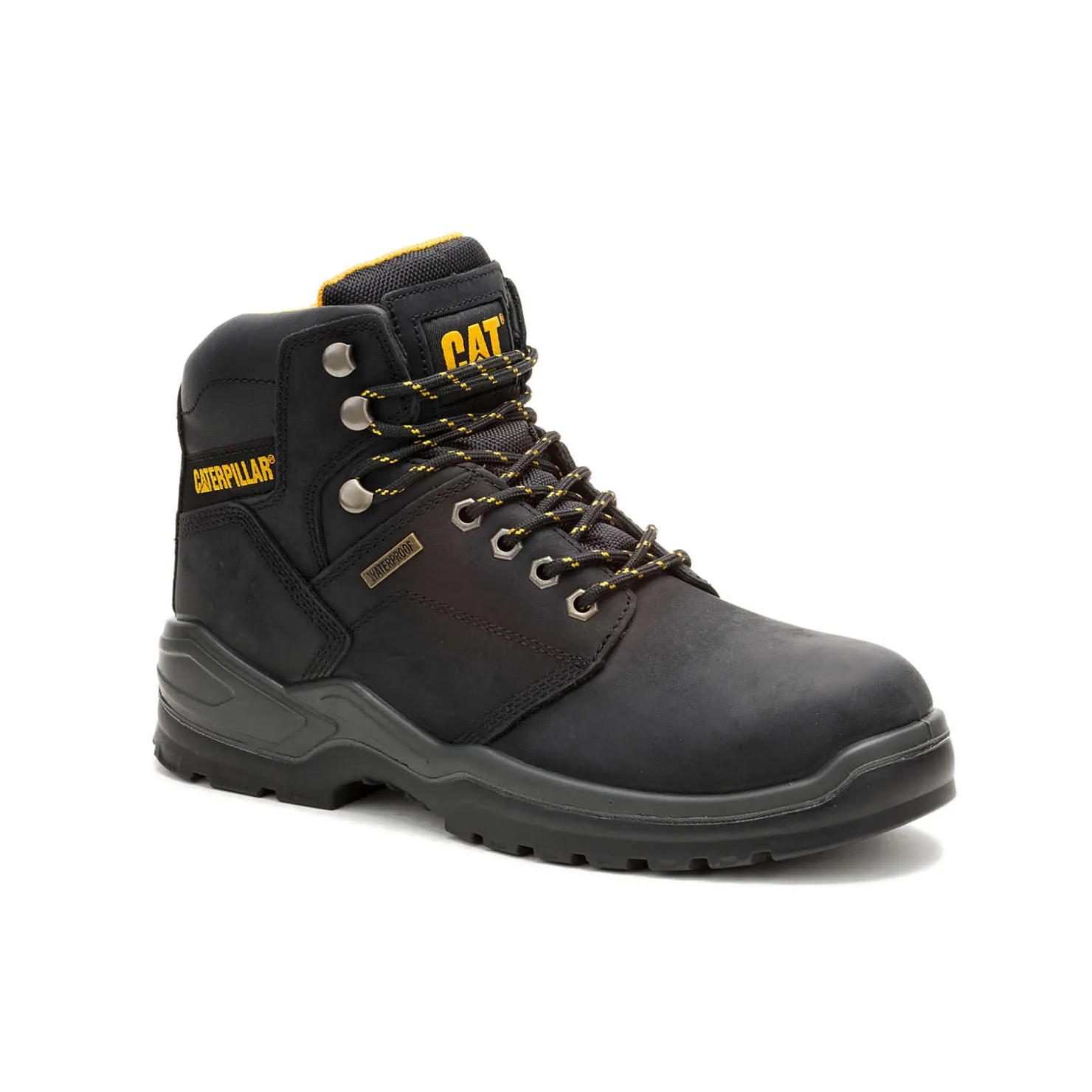 Cat Footwear Striver Waterproof Steel Toe Work Boot^ Slip Resistant | Waterproof