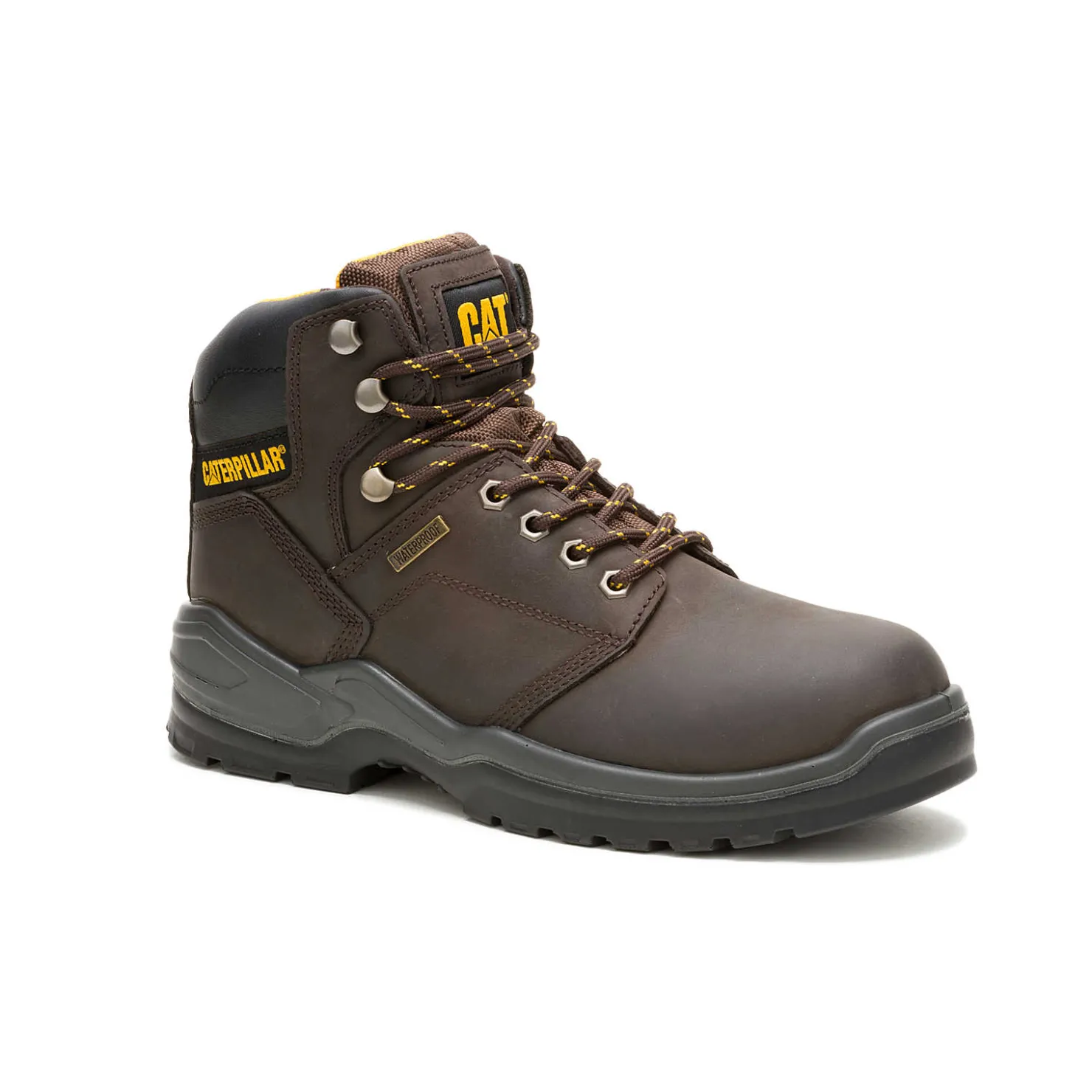 Cat Footwear Striver Waterproof Steel Toe Work Boot^ Slip Resistant | Waterproof