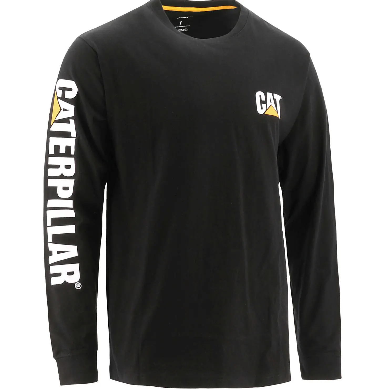 Cat Footwear Trademark Banner Long Sleeve Tee^ Tops & Outerwear