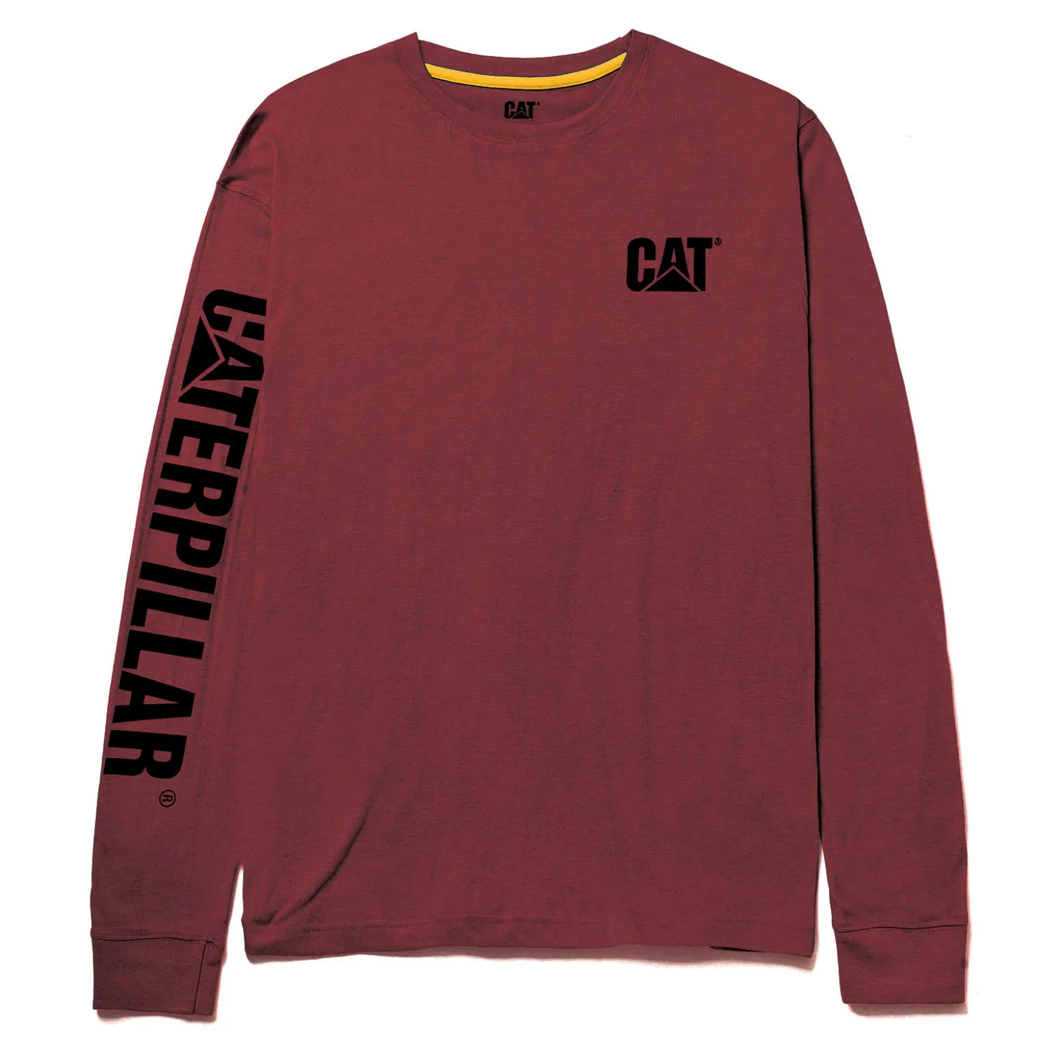 Cat Footwear Trademark Banner Long Sleeve Tee^ Tops & Outerwear