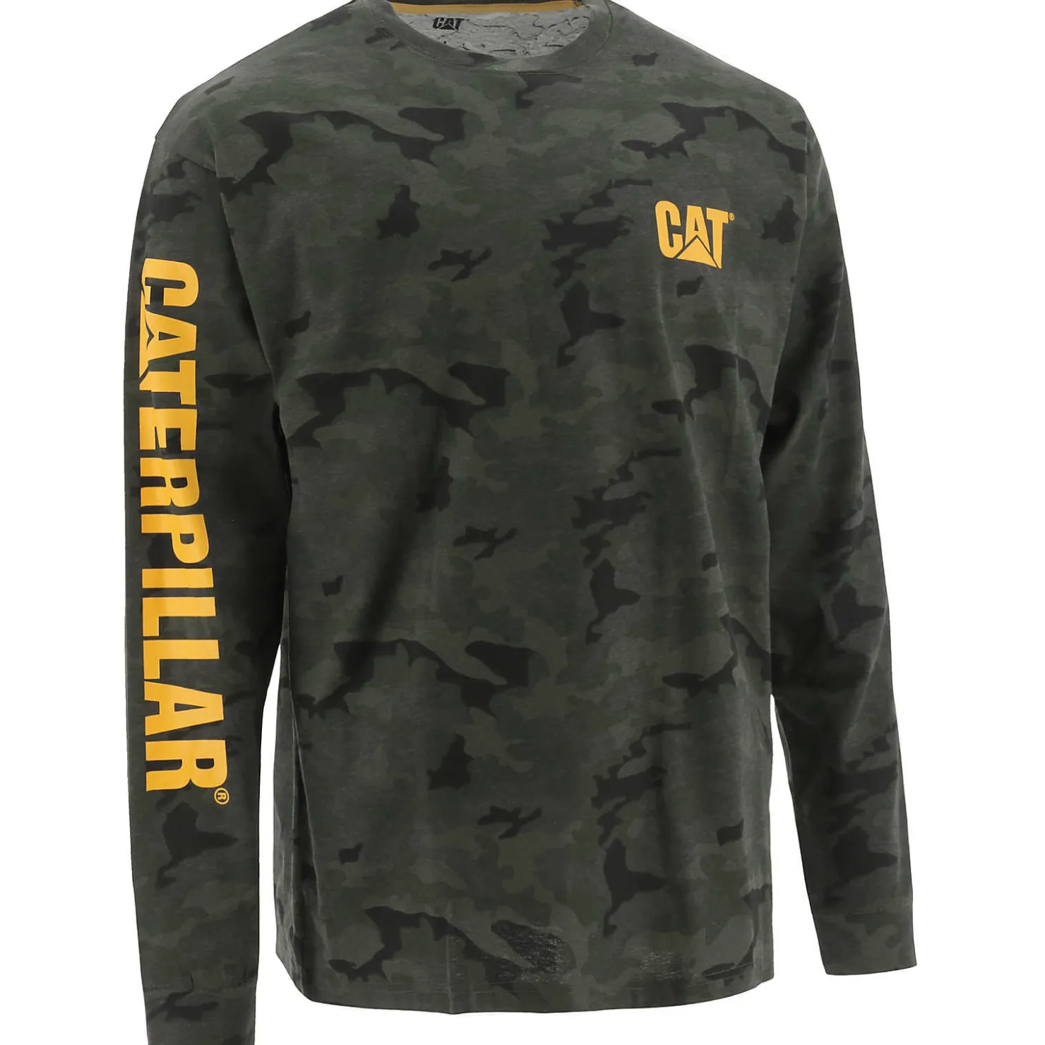 Cat Footwear Trademark Banner Long Sleeve Tee^ Tops & Outerwear